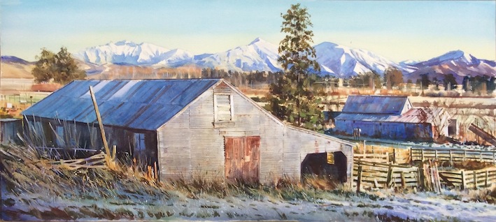 Richard Bolton|  Fourpeaks  | from Serceombers Road | Geraldine NZ